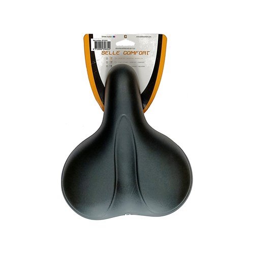 Selle Comfort zadel E-Bike Soft zwart, zonder stro