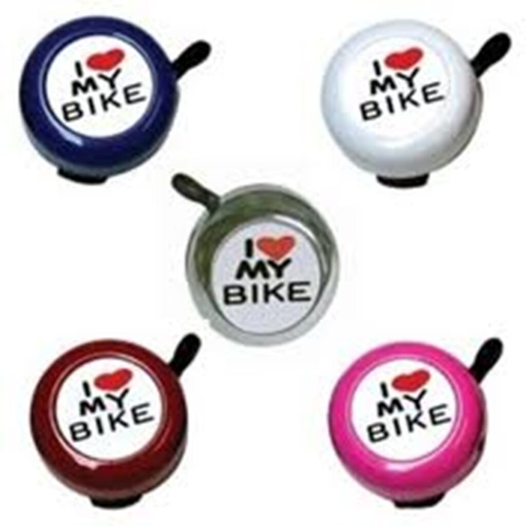 Falkx bel” I love my bike” kleur