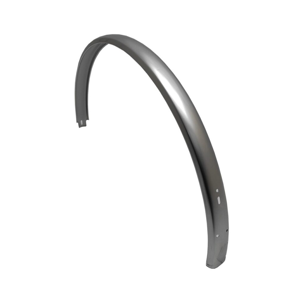 Falkx achterspatbord 28×1 5/8×1 3/8 zilver