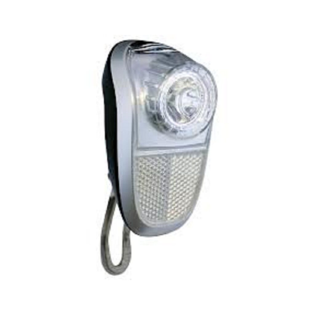 Union LED Koplamp Mobile zilver/zwart Naafdynamo