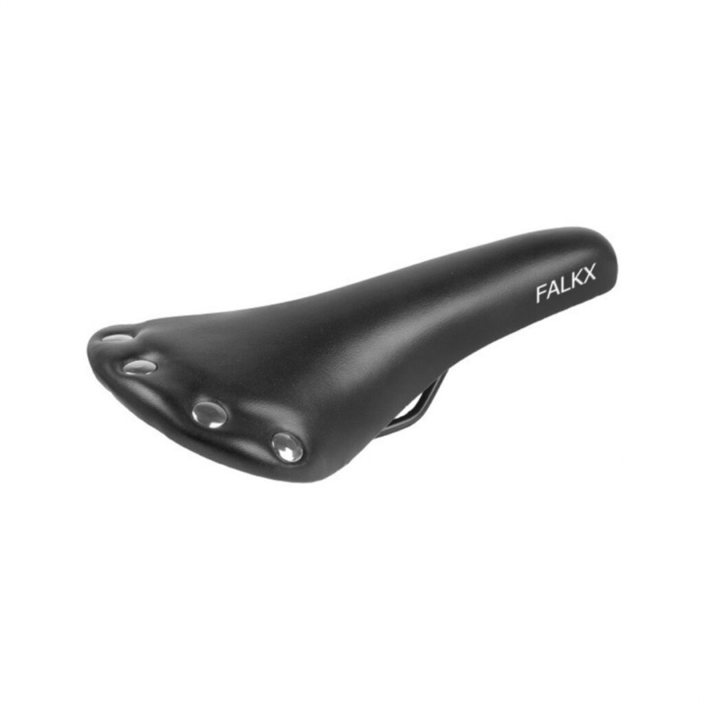 Falkx Zadel zwart. imitatieleer. 275 x 140 mm, (we