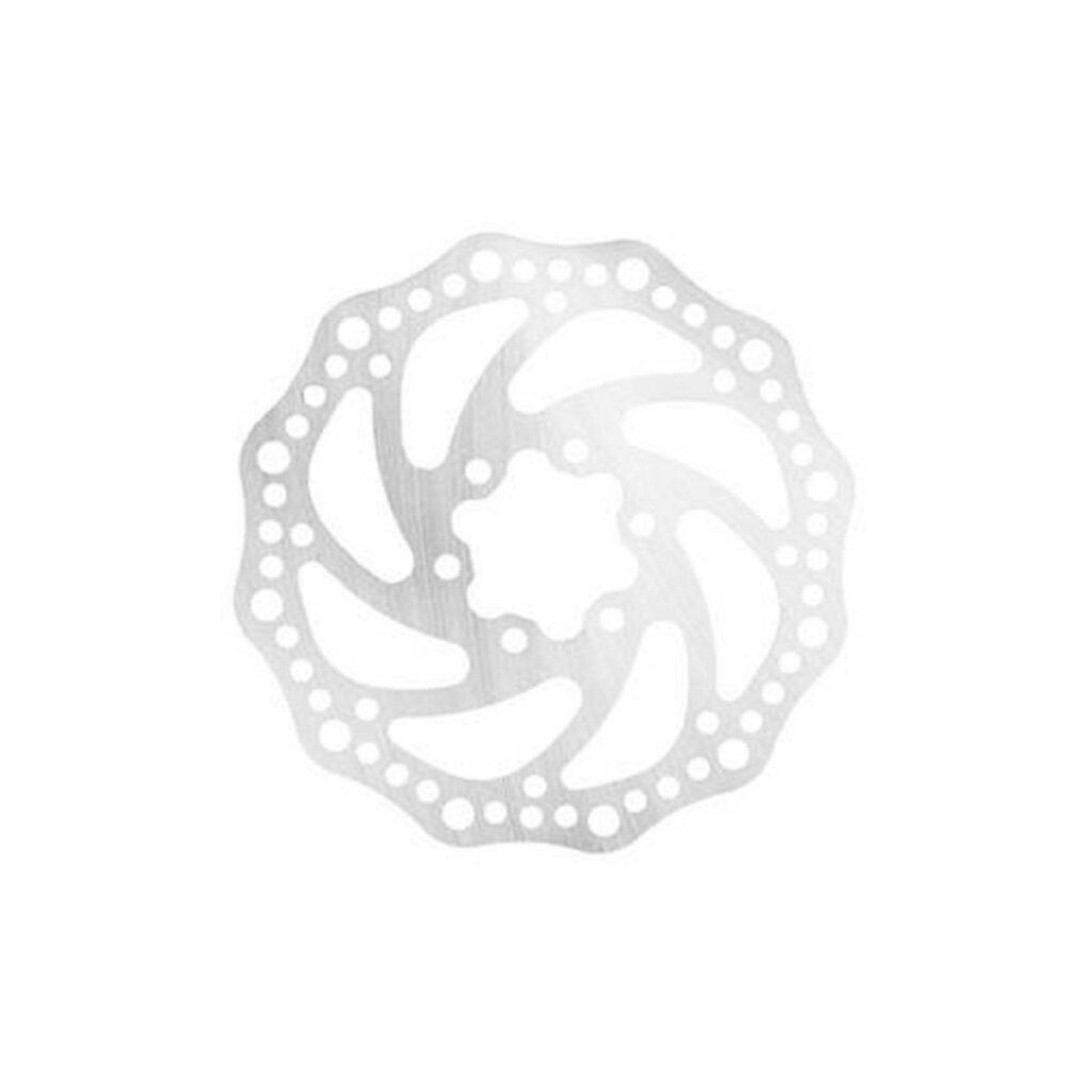 M-wave Remschijf RVS 140mm. incl 6 remschijf boutjes