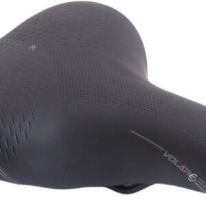 Selle Bassano Zadel Volare XL 3 Zone, zonder-Zwart