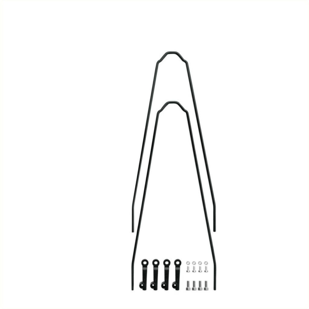 Sks spatbordstangen set voor VELO 42/47 zwart