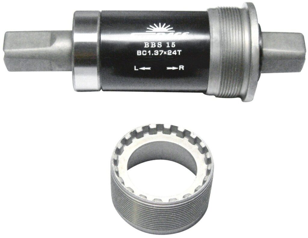 Sunrace trapas 68/127mm BSA staal