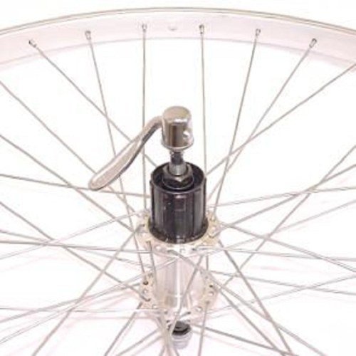 Roland Achterwiel 28×1 5/8×1 3/8 aluminium velg zilver. u
