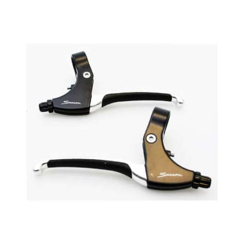 Saccon remgreep set L64 canti/rollerbrake zwart/al