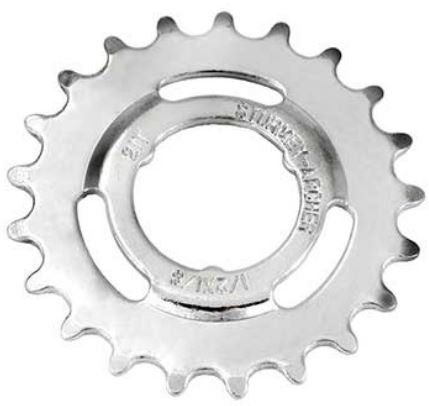 Sturmey Archer SA tandwiel 17t verdiept voor 1/8 ketting