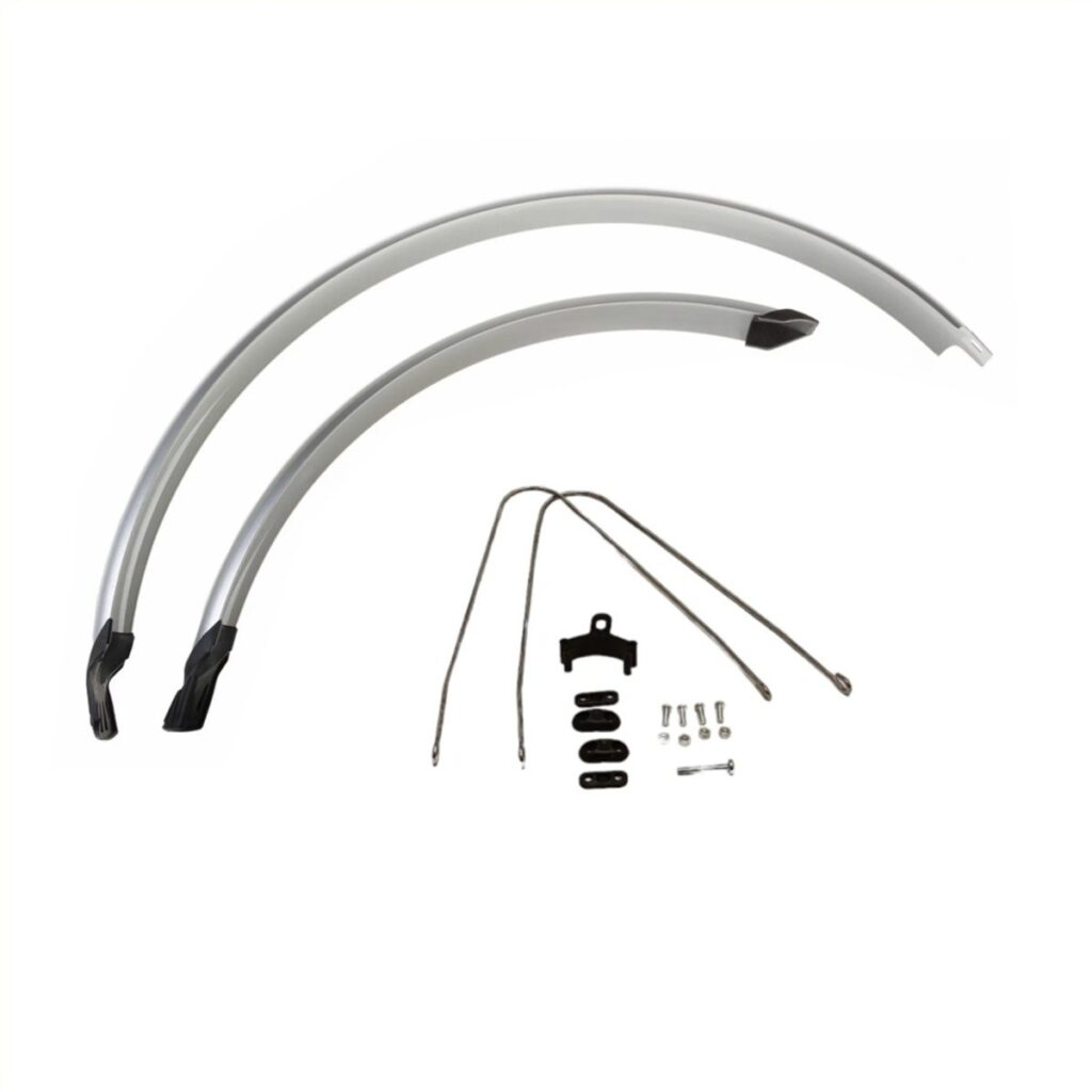 Falkx Spatborden set 28″ zilver