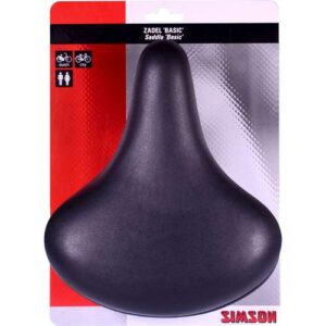 Simson zadel Basic-Zwart