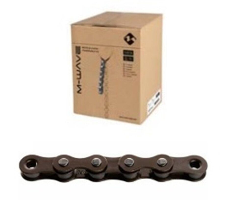 Ventura M-Wave ketting single speed 1/2×1/8, grijs/bruin.