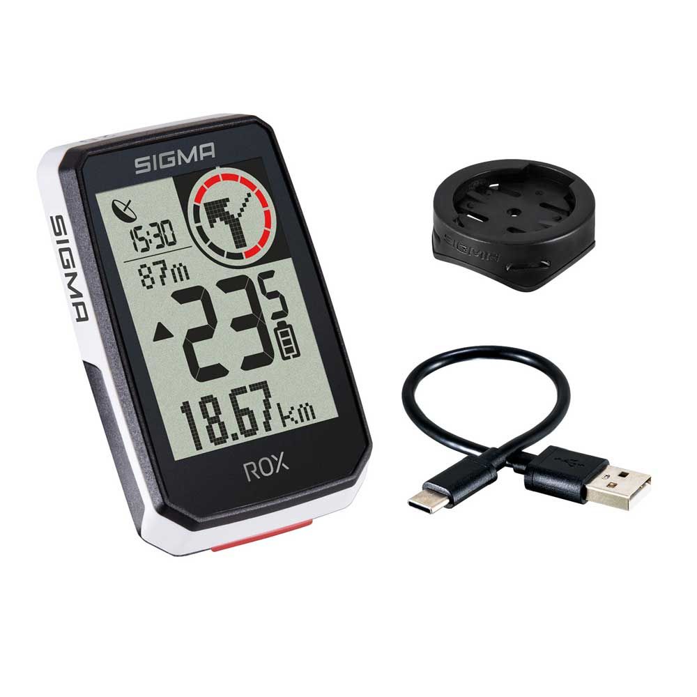 Sigma fietscomputer ROX 2.0 GPS White