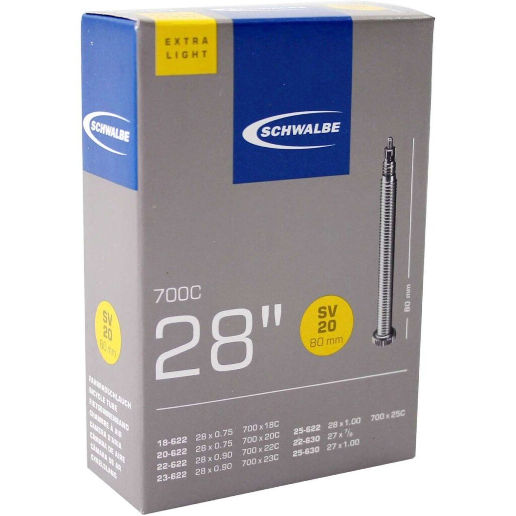 Schwalbe bnb SV20 Extra Light 28 x 0.75 – 1.00 fv