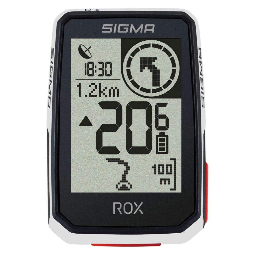 Sigma fietscomputer ROX 2.0 GPS White