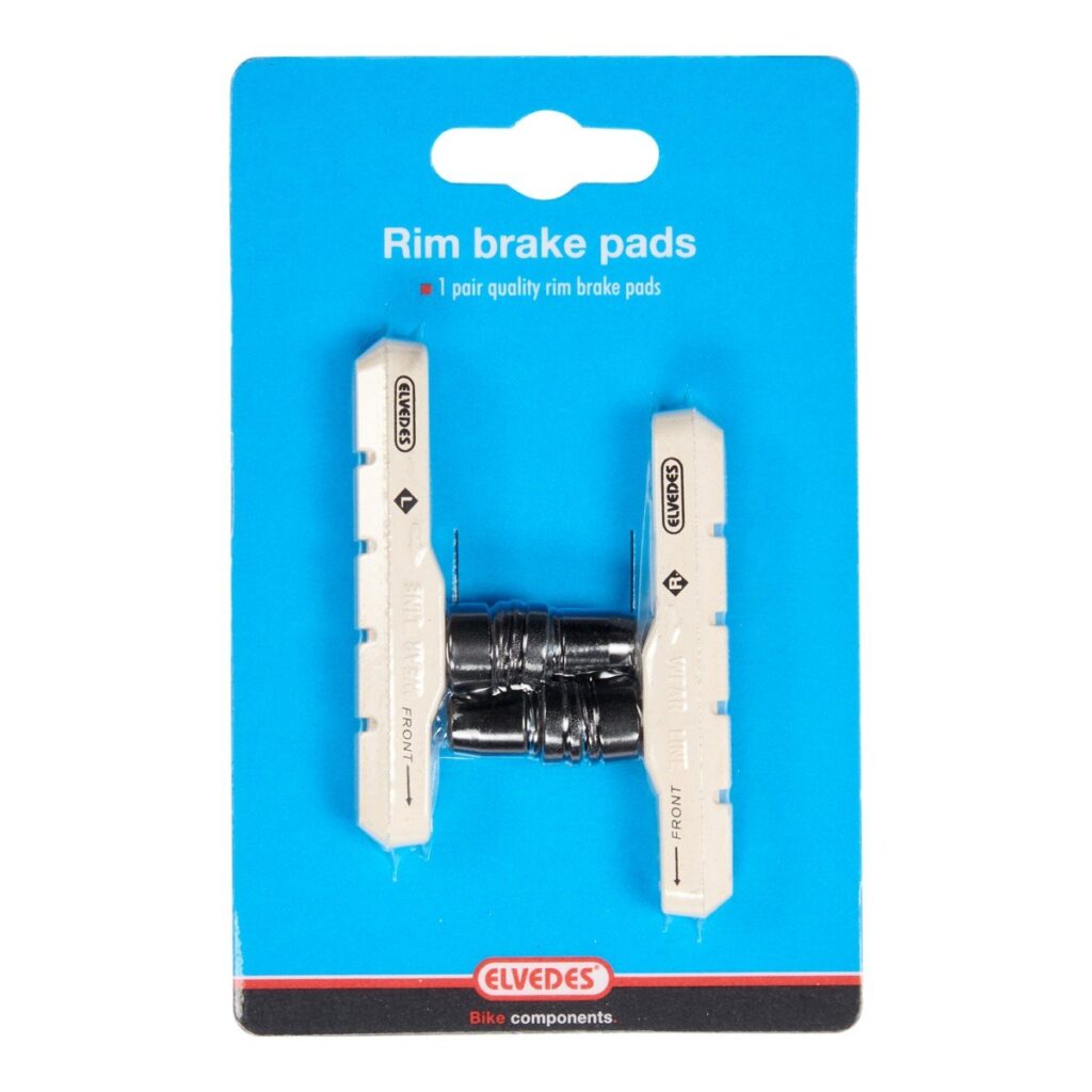 Elvedes remblok V-brake m/inbus 72mm white compoun
