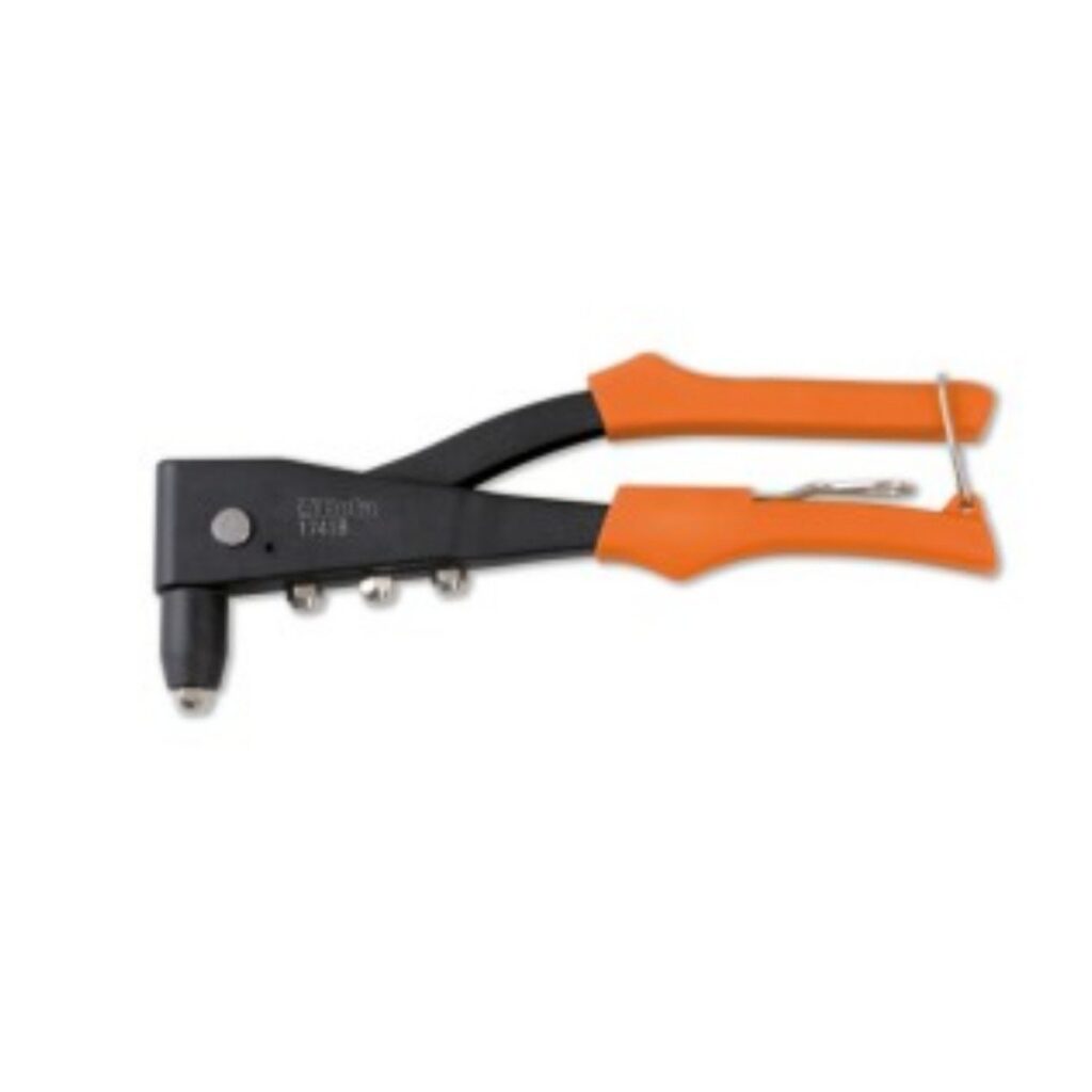 Beta popnageltang met 4 verwisselbare adapters