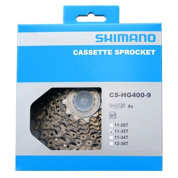 Shimano cassette 9v 11/32 HG400