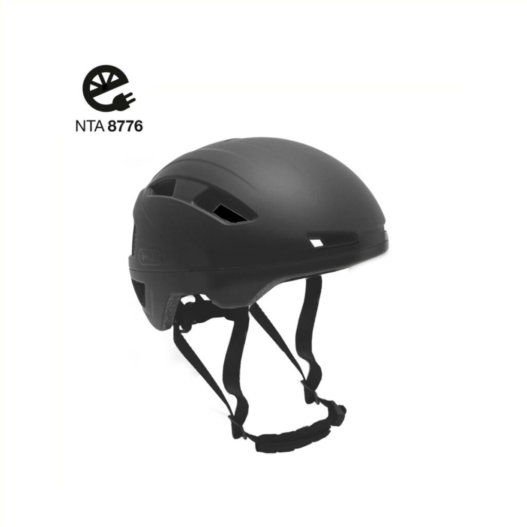 Falkx Helm, maat M 55-58cm mat zwart. NTA 8776 goe