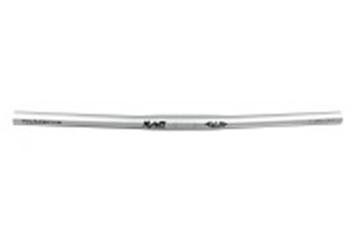 Humpert Stuur MTB 560mm, zilver. aluminium, voor stuurklem
