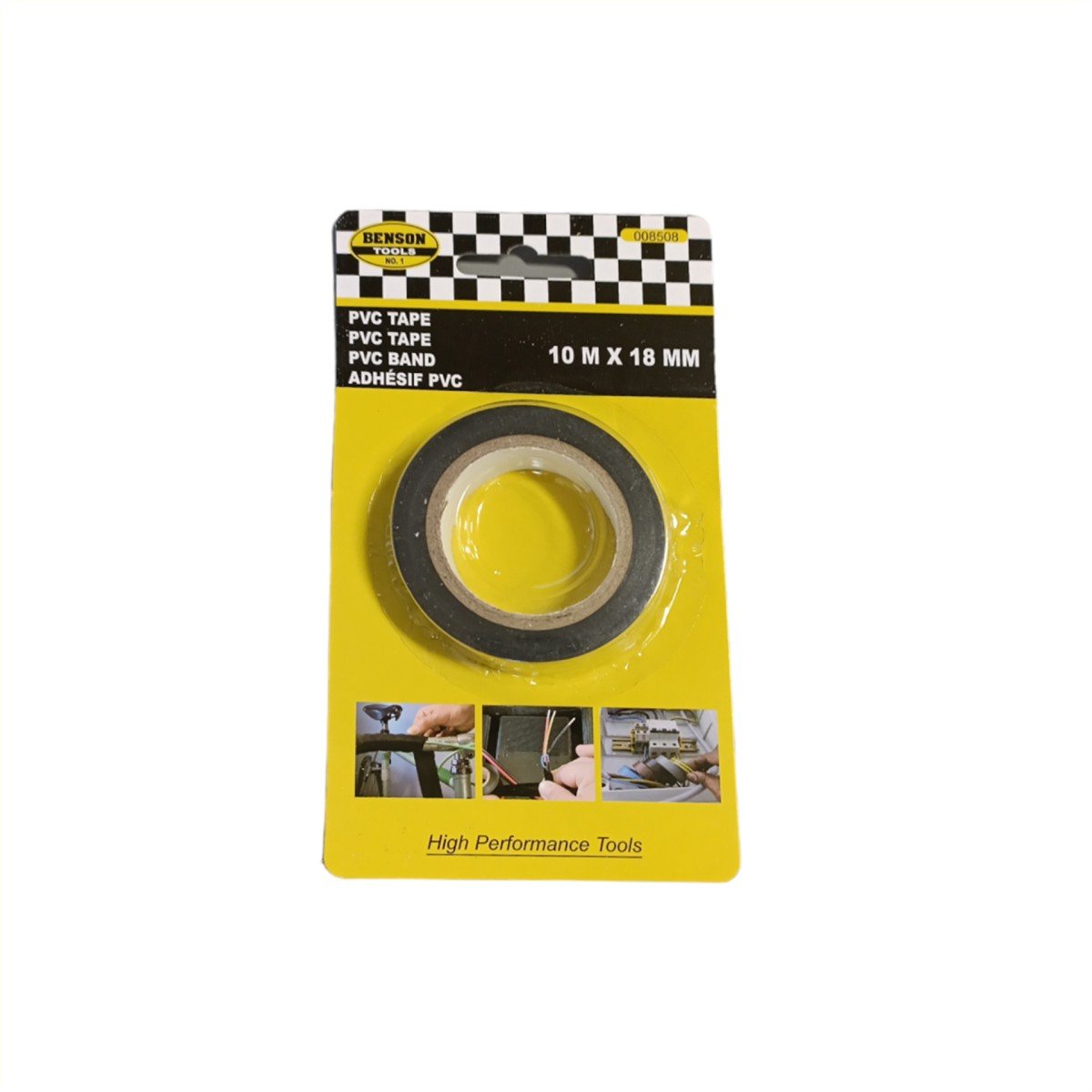 Benson Isolatieband zwart 10mx18mm. per stuk