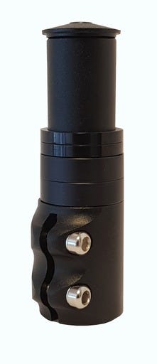 Primax E stuurpen verlenger Ahead 1 1/8 zwart