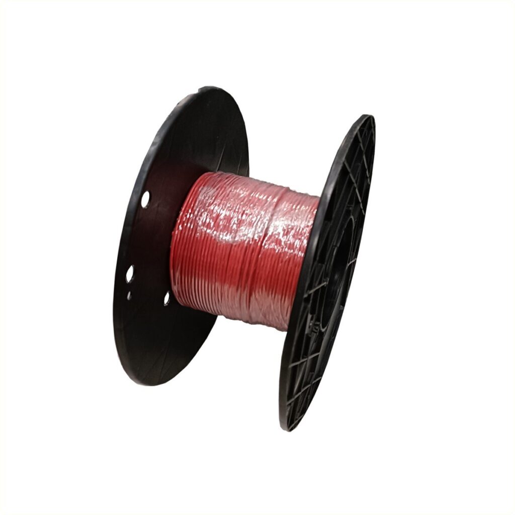 Bofix Elektra/verlichting snoer 1mmx30m. Rood