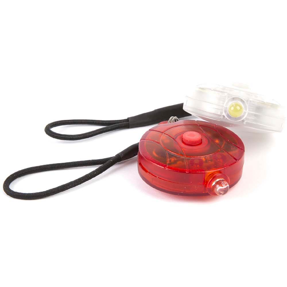 Ikzi Light lampset rond batterij met elastiek wit/