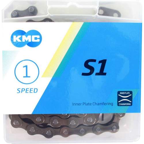 Kmc ketting S1 1/8 wide brown 112s