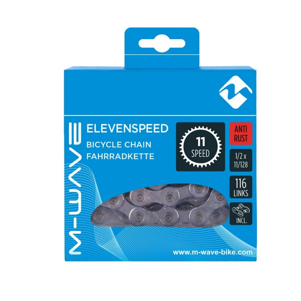 M-wave ketting 11-speed, 1/2×11/128 116L zilver an