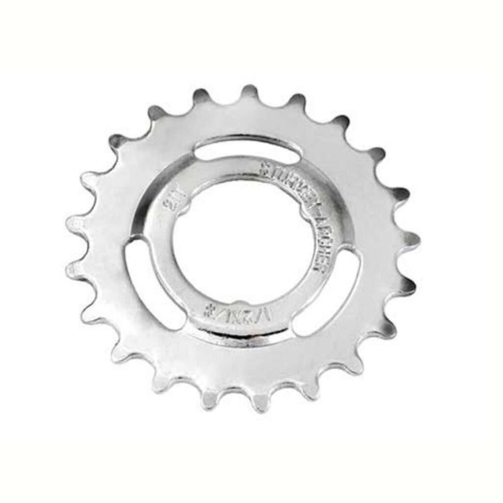 Sturmey Archer Tandwiel 22 1/8″ opsteek doorgezet