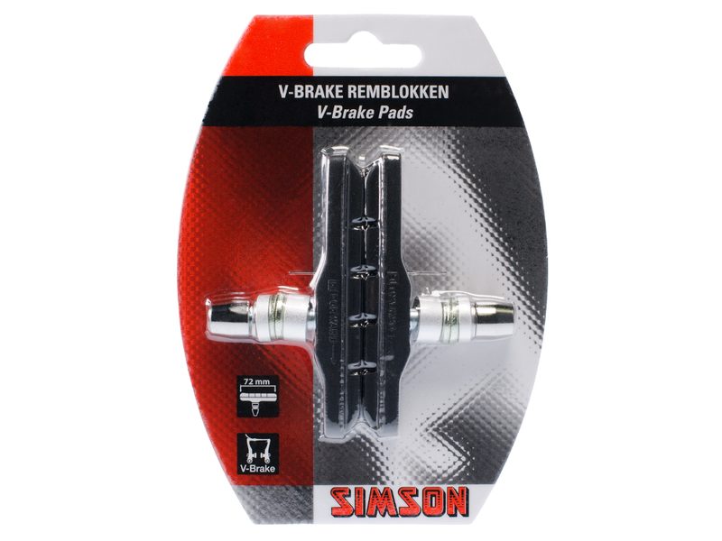 Simson remblok V-brake 72mm (2)