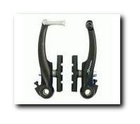 Alhonga rem set V-brake zwart compleet zwart.