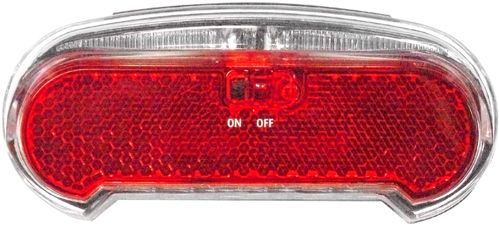 Axa Riff On/off 80mm achterlicht Batterij