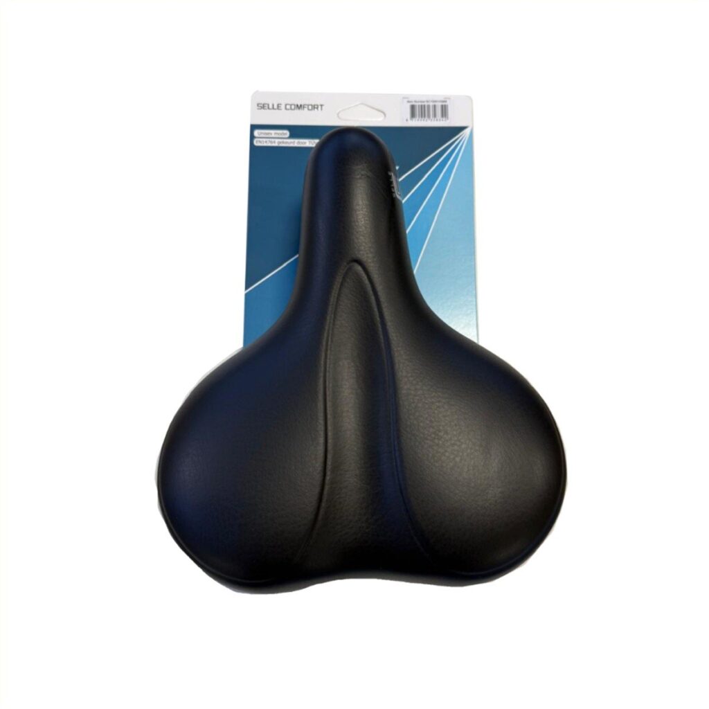 Selle Comfort zadel E-Bike Soft zwart, zonder stro