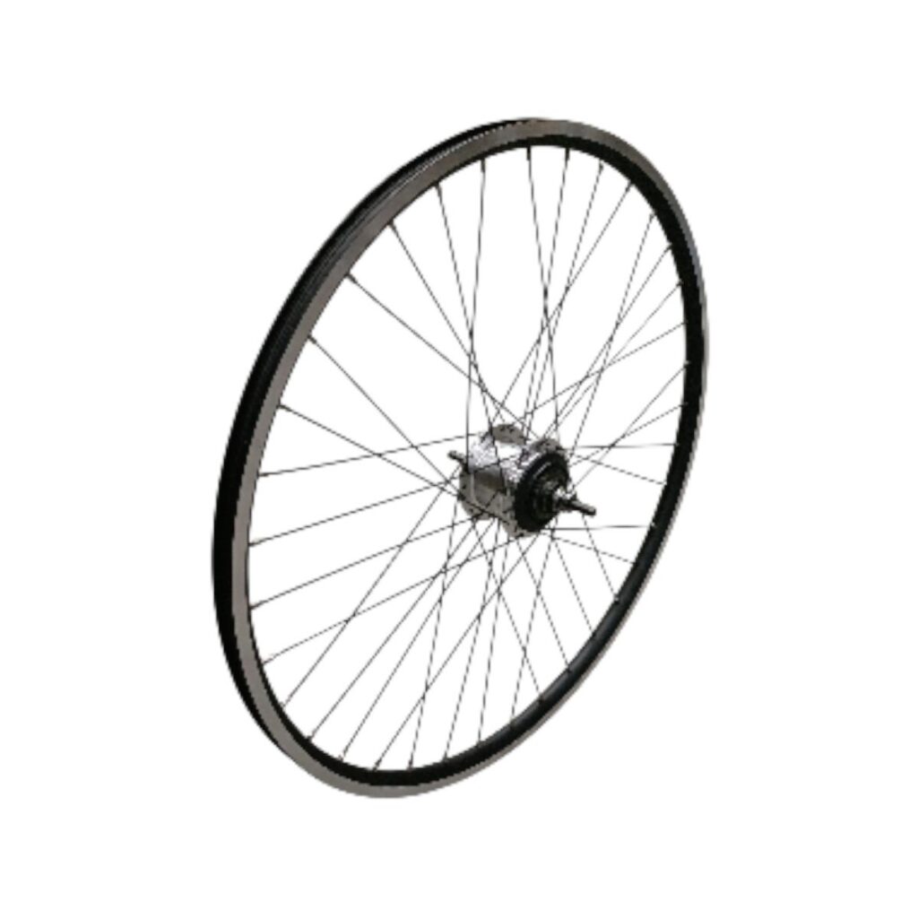 Falkx Z Achterwiel N7 Roll Alu zwart hoog vv