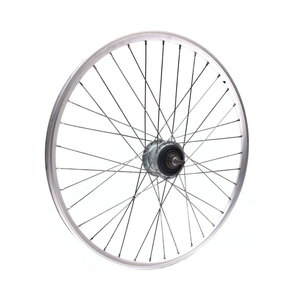 Falkx Z Achterwiel N8 Roll Alu zilver hoog vv