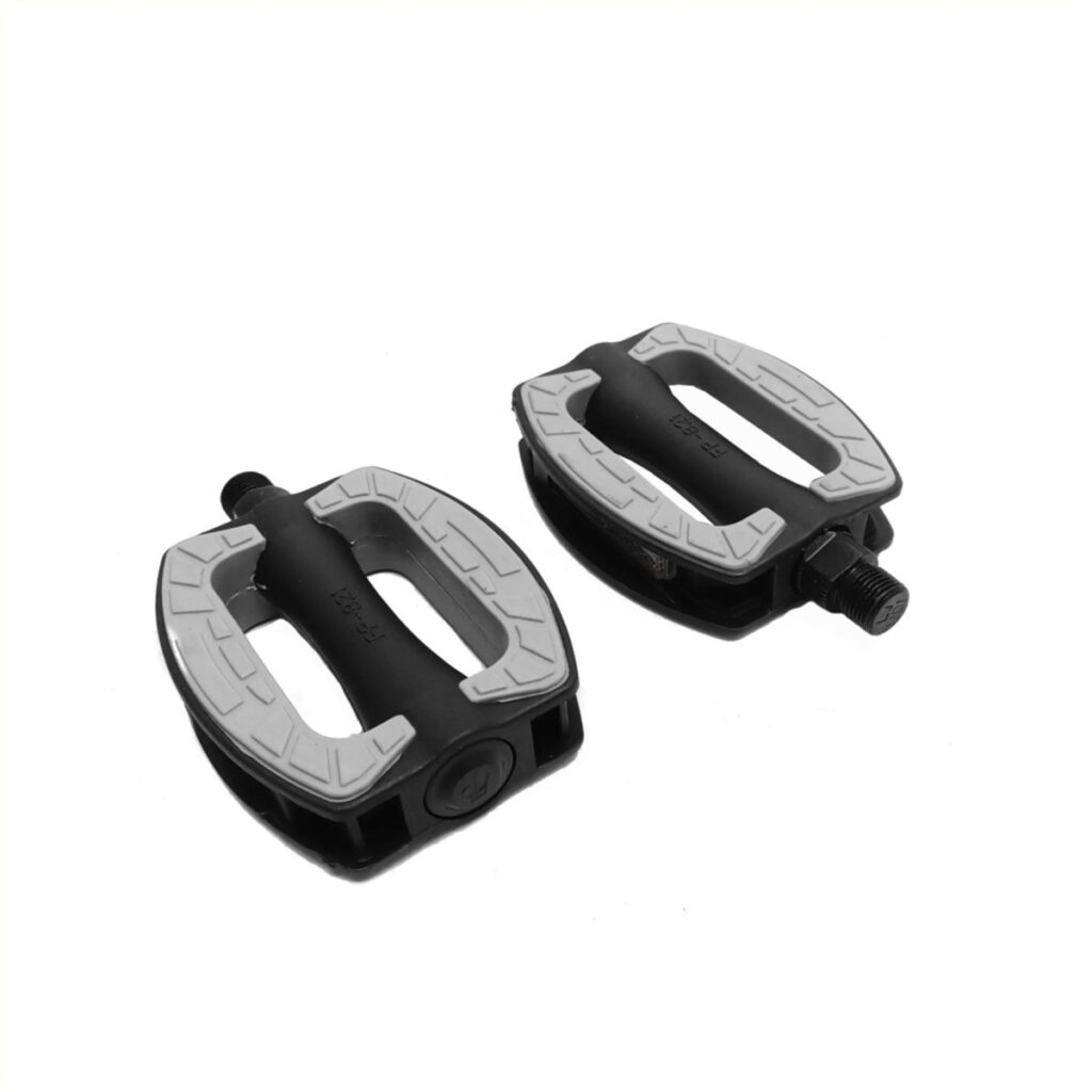 Falkx Stable pedalen 9/16″ zwart-grijs