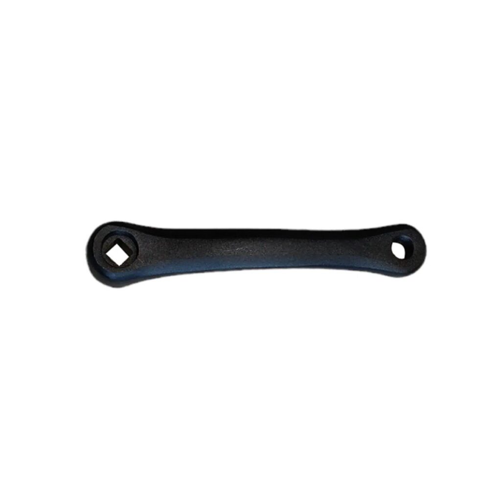 Falkx crank 170mm zwart, staal