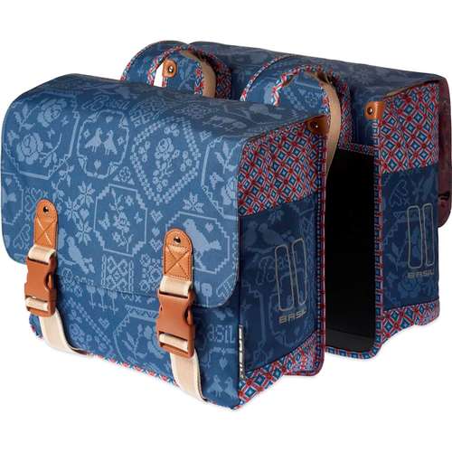 Basil dubb tas Boheme indigo