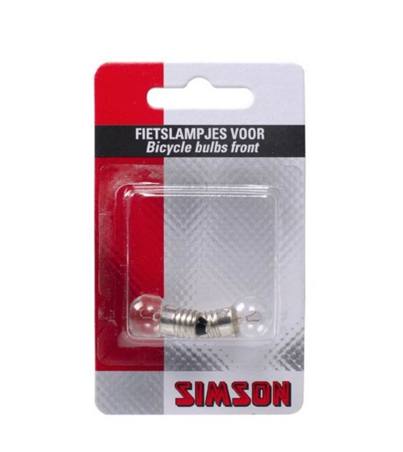 Simson lampje voorlicht 6 volt / 2,4 watt (2)