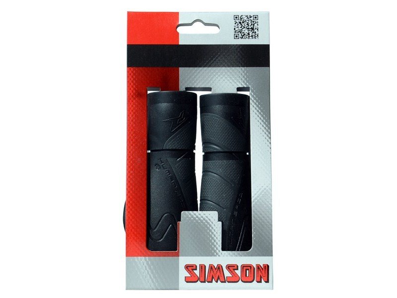 Simson handvatten Ergo zwart