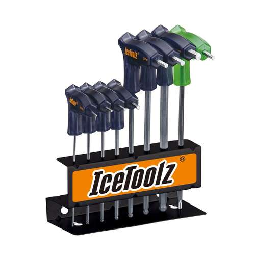 Icetoolz inbussleutel set Twinhead 8 delig