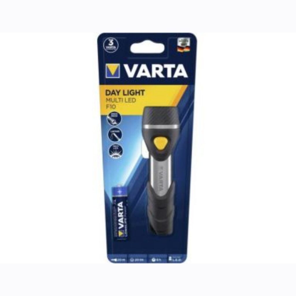 Varta Zaklamp Daylight Multiled F10 (20 Lumen) inc